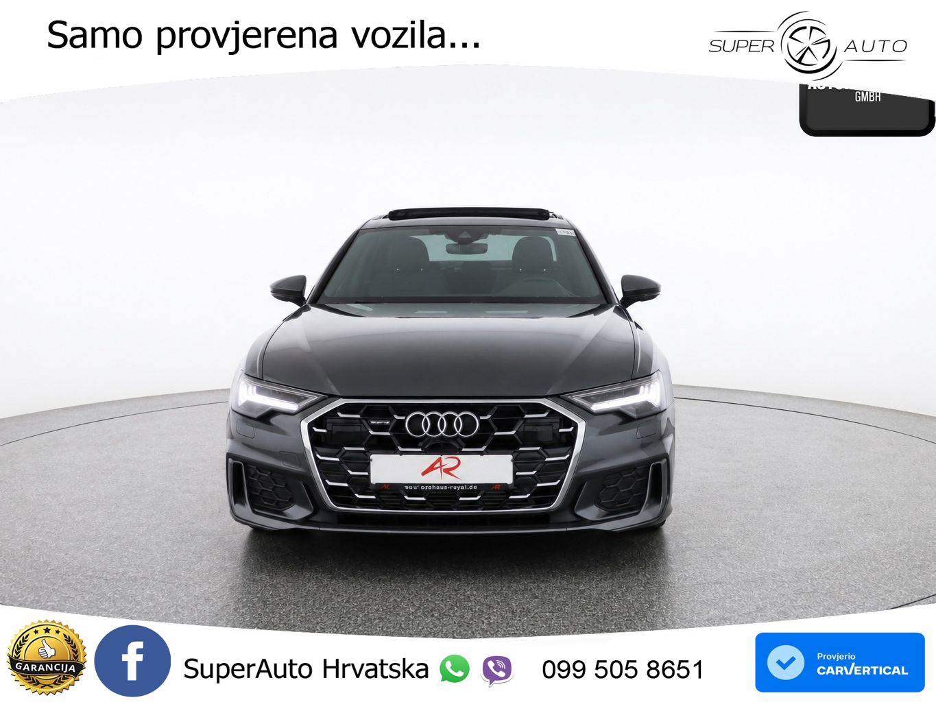 Audi A6 50 TFSIe (299 KS) quattro ultra S tronic S line LED+GR SJED+ACC