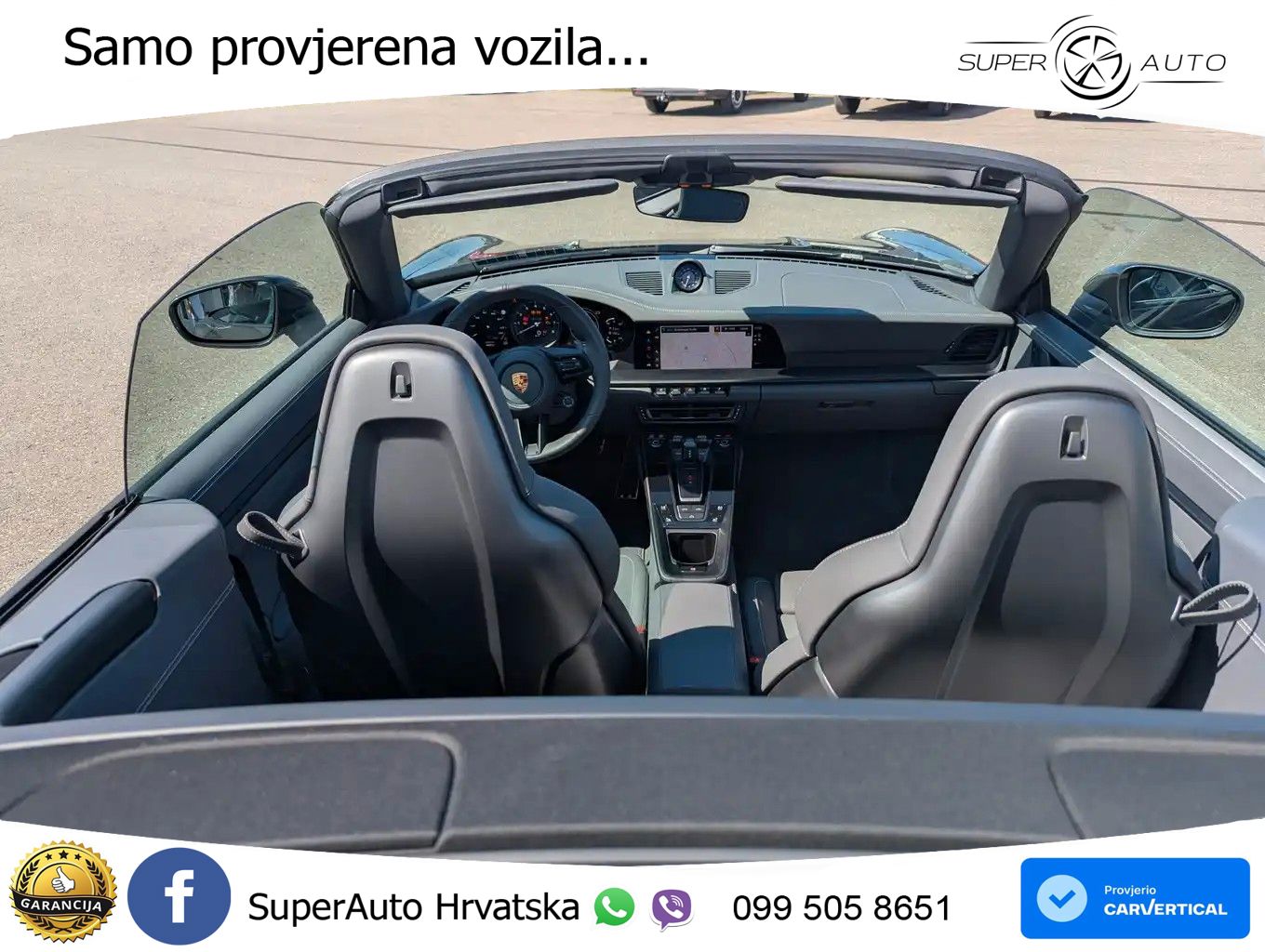 Porsche 911 Carrera 4 GTS Cabriolet 3.0 (480 KS) PDK ZRAČNI+ACC+GR SJED+KAM