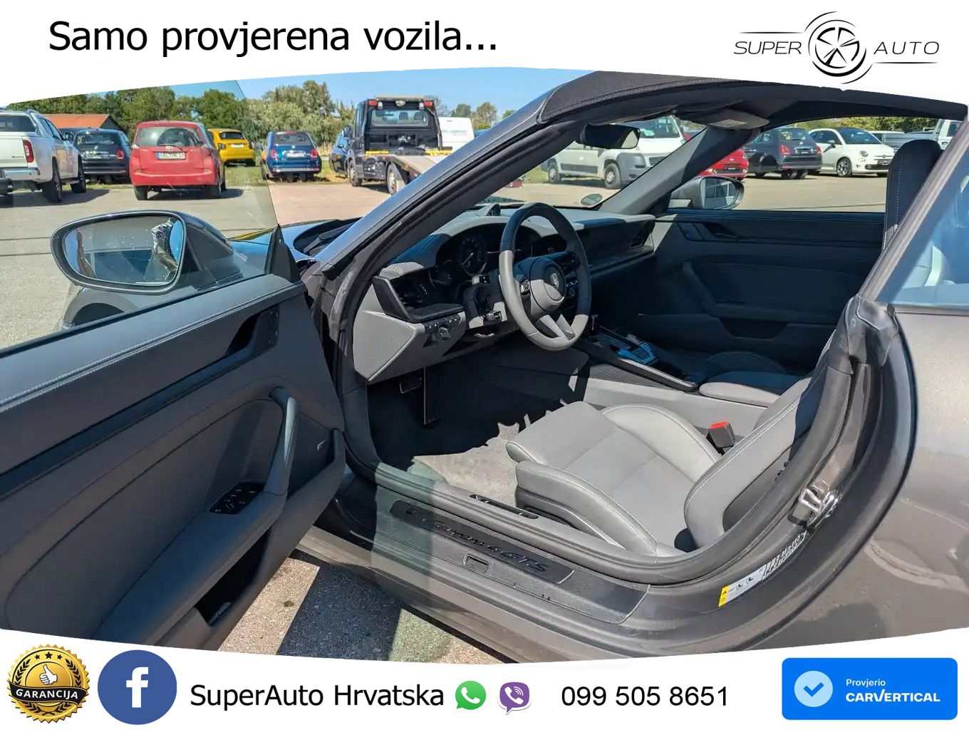Porsche 911 Carrera 4 GTS Cabriolet 3.0 (480 KS) PDK ZRAČNI+ACC+GR SJED+KAM
