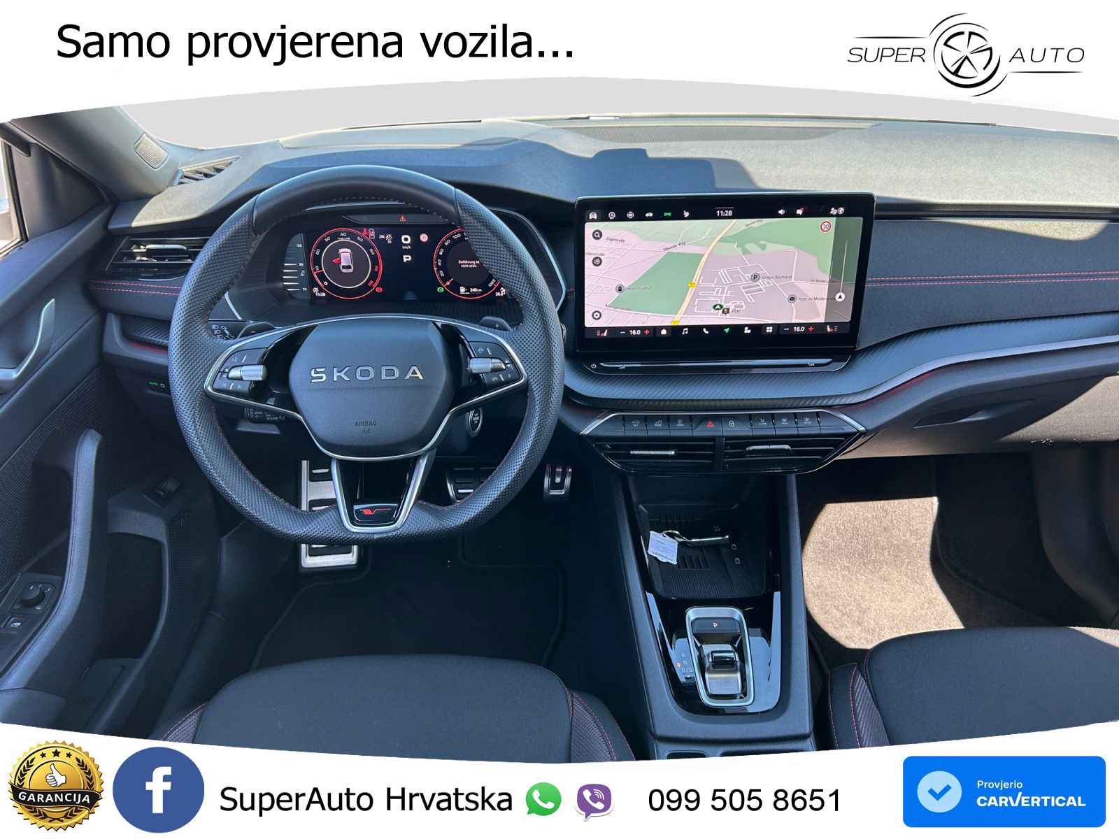 Škoda Octavia Combi RS 2.0 TSI (265 KS) DSG LED+GR SJED+ACC