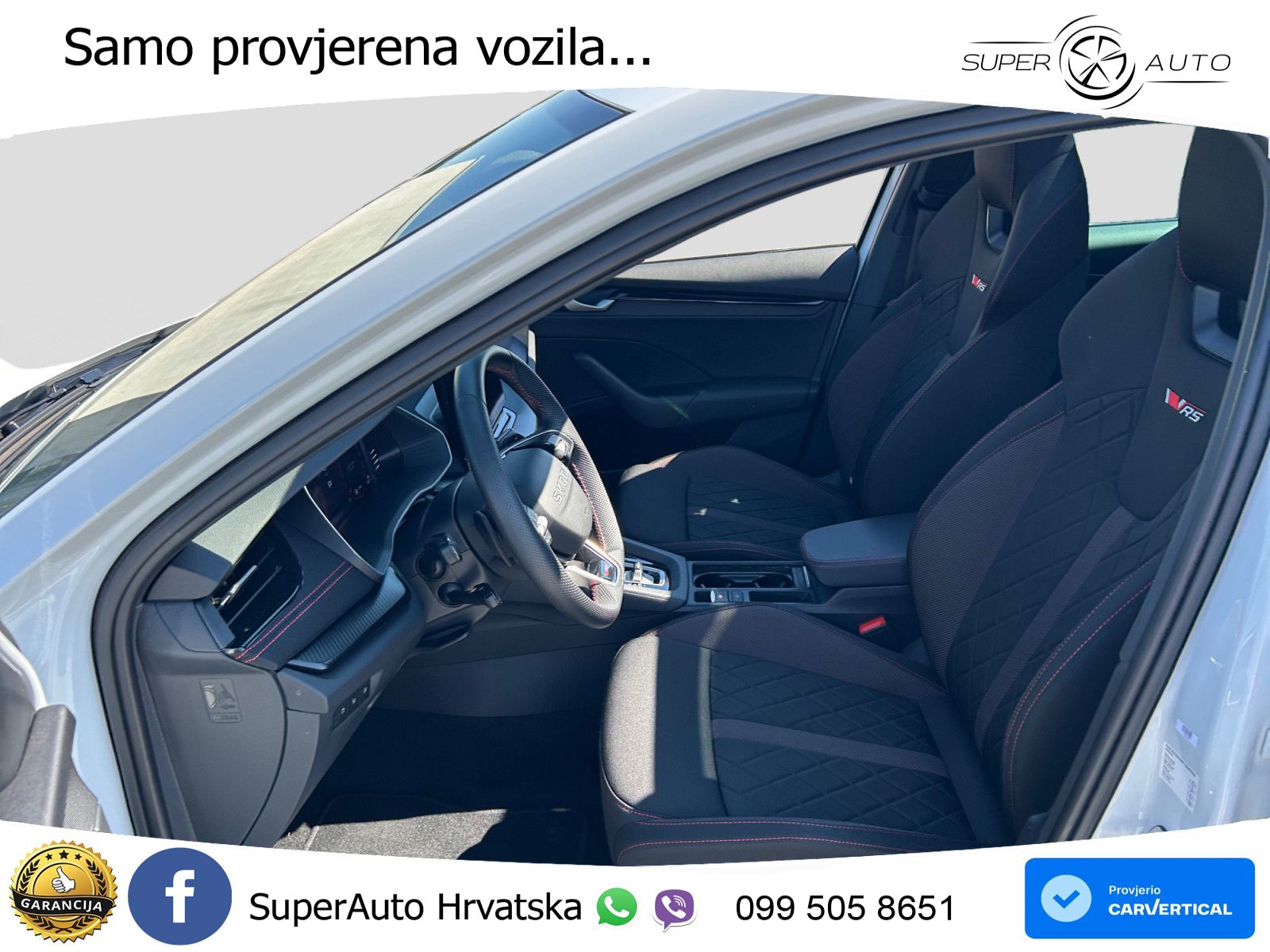 Škoda Octavia Combi RS 2.0 TSI (265 KS) DSG LED+GR SJED+ACC