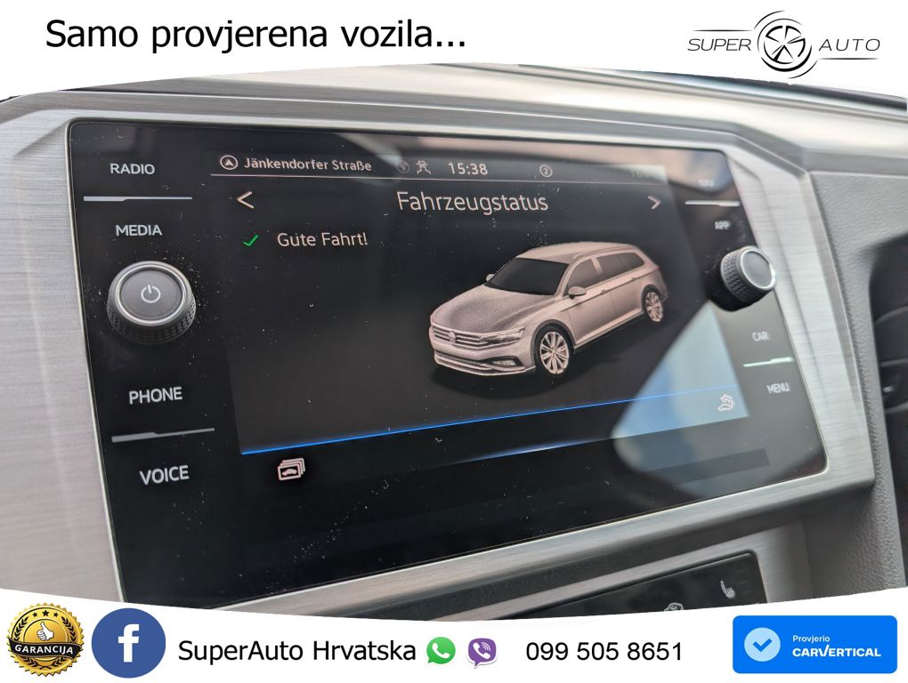 Volkswagen Passat Variant 1.5 TSI (150 KS) ACT LED+GR SJED+ACC