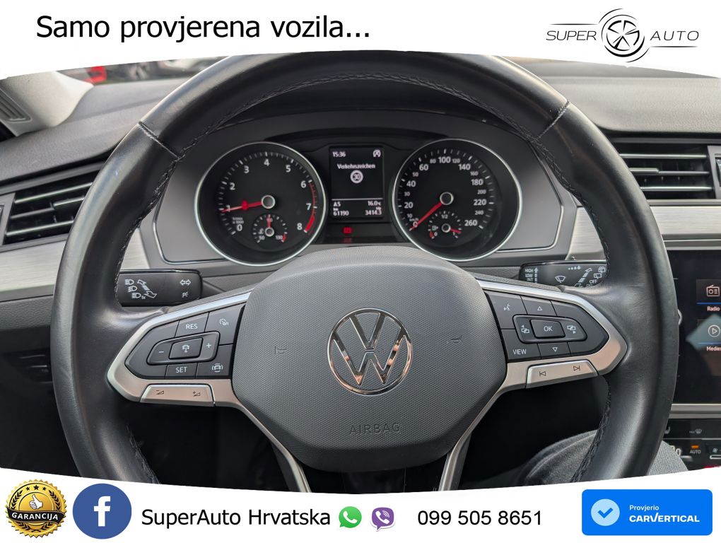 Volkswagen Passat Variant 1.5 TSI (150 KS) ACT LED+GR SJED+ACC