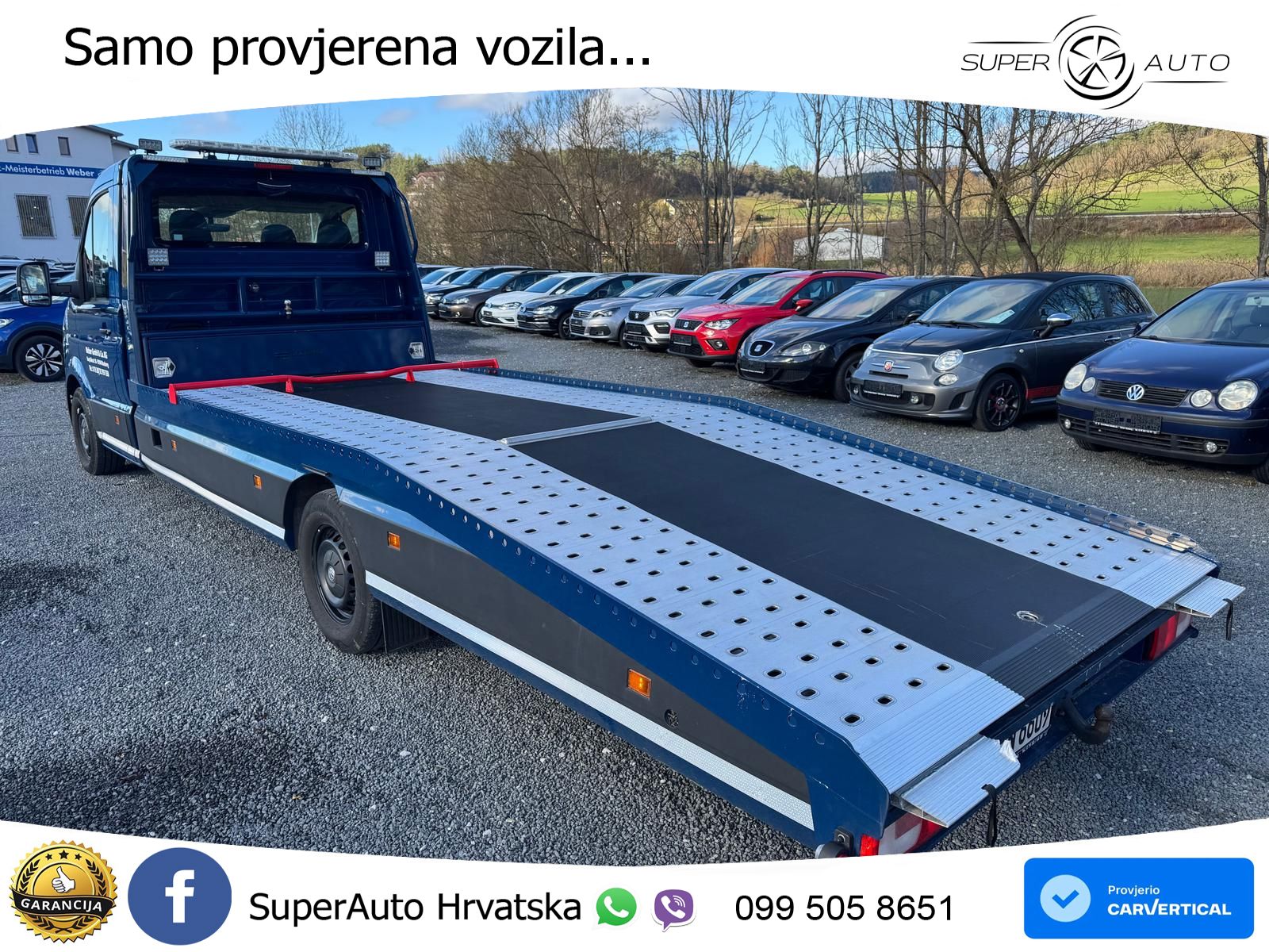 Volkswagen Crafter 2.0 TDI 35 *Abschlepper*Autotransporter* 177 KS