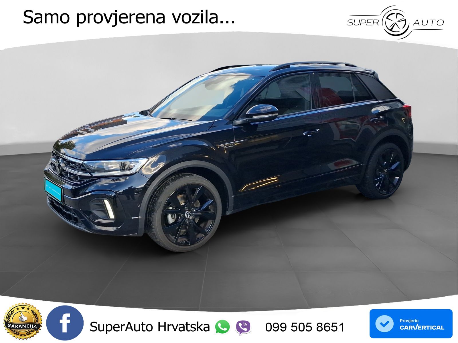 Volkswagen T-Roc 1.5 TSI (150 KS) DSG R-Line LED+GR SJED+ACC