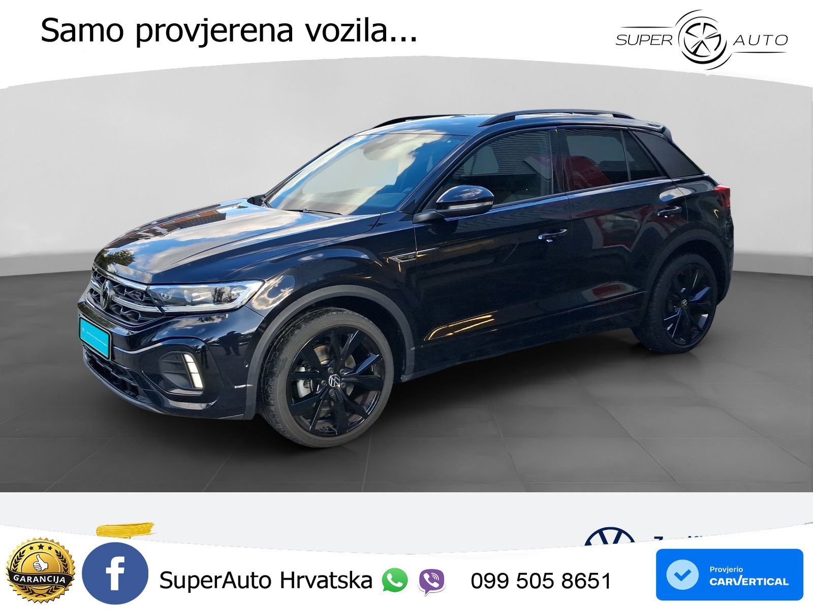 Volkswagen T-Roc 1.5 TSI (150 KS) DSG R-Line LED+GR SJED+ACC
