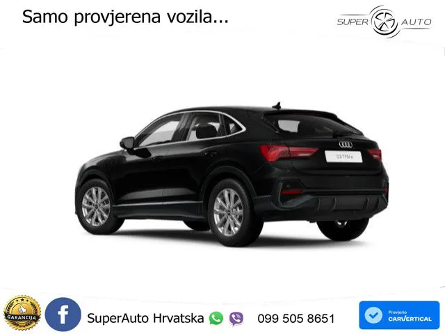 Audi Q3 Sportback 45 TFSIe (245 KS) S tronic LED+GR SJED+ACC