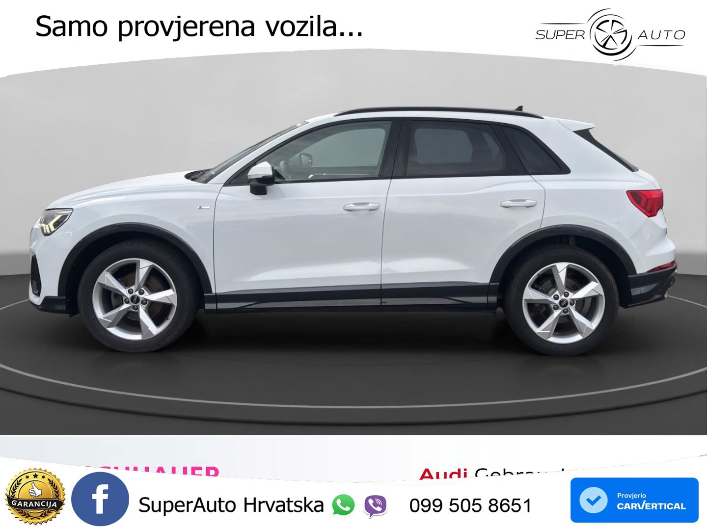 Audi Q3 35 TFSI (150 KS) S line LED+GR SJED+ACC