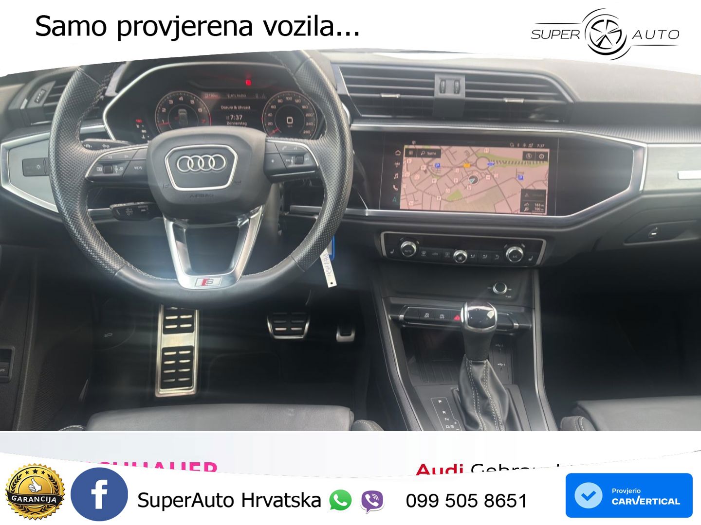 Audi Q3 35 TFSI (150 KS) S line LED+GR SJED+ACC