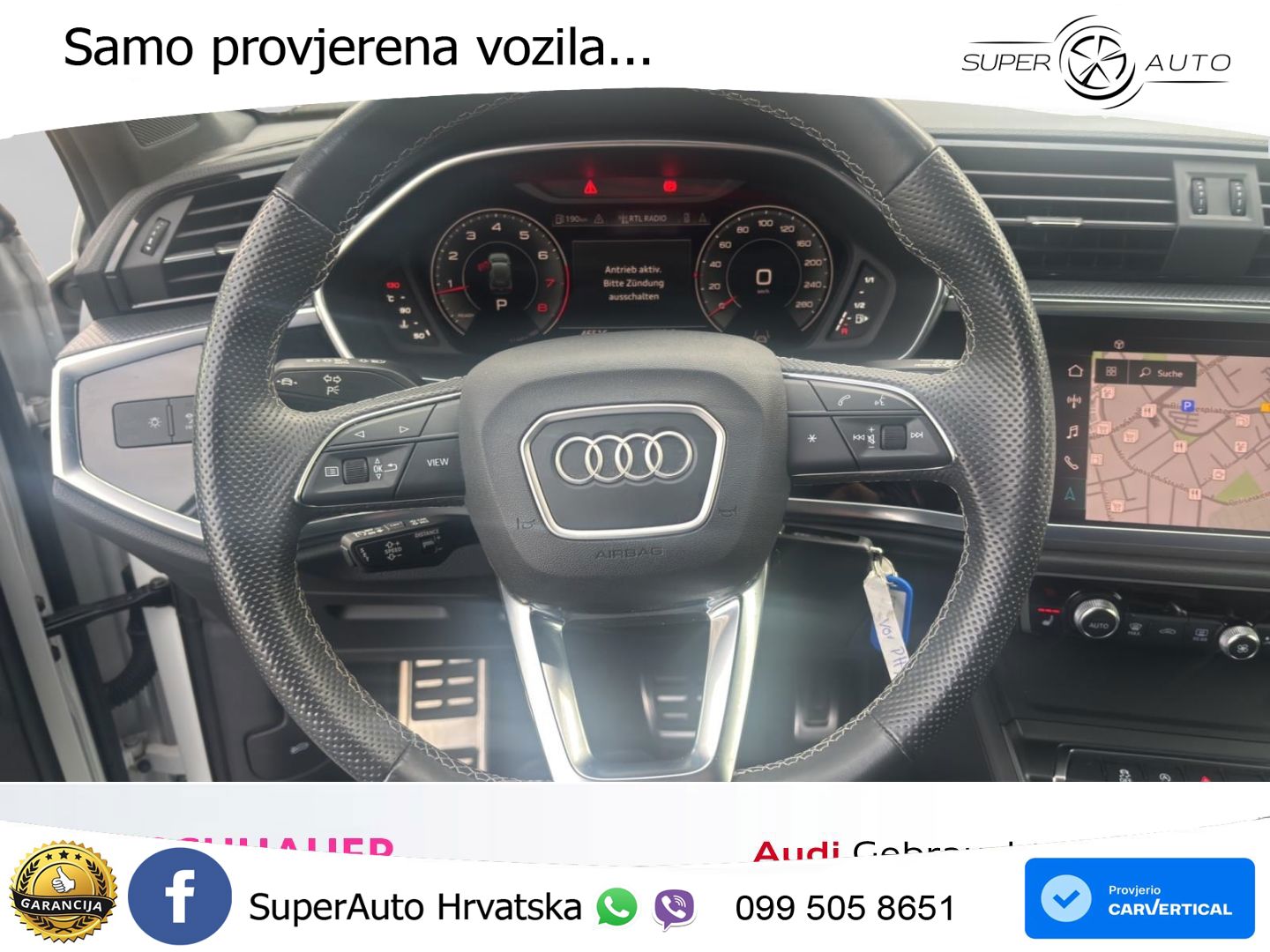 Audi Q3 35 TFSI (150 KS) S line LED+GR SJED+ACC