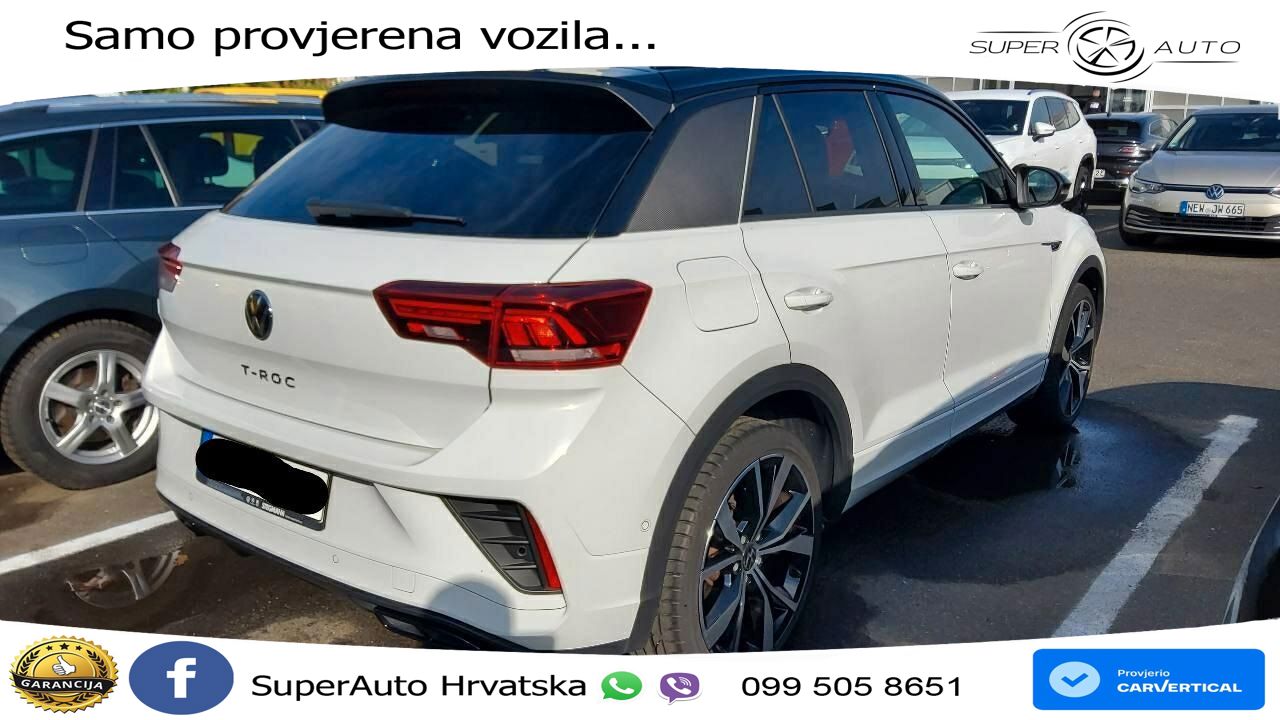 Volkswagen T-Roc 1.5 TSI (150 KS) DSG R-Line LED+GR SJED+ACC