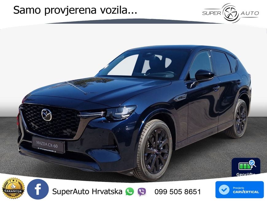 Mazda CX-60 2.5 e-Skyactiv (328 KS) AWD Automatic LED+GR SJED+ACC