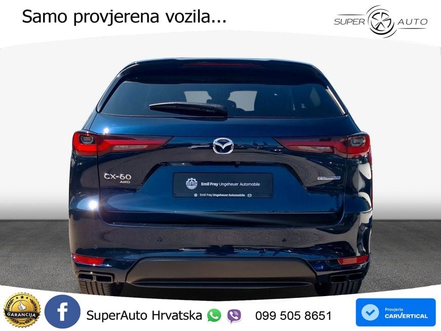 Mazda CX-60 2.5 e-Skyactiv (328 KS) AWD Automatic LED+GR SJED+ACC
