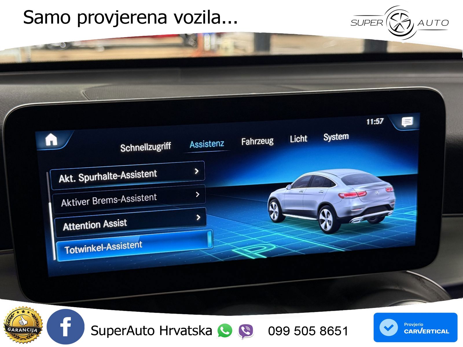 Mercedes GLC Coupe 220d (194 KS) 4MATIC G-TRONIC LED+GR SJED+ACC