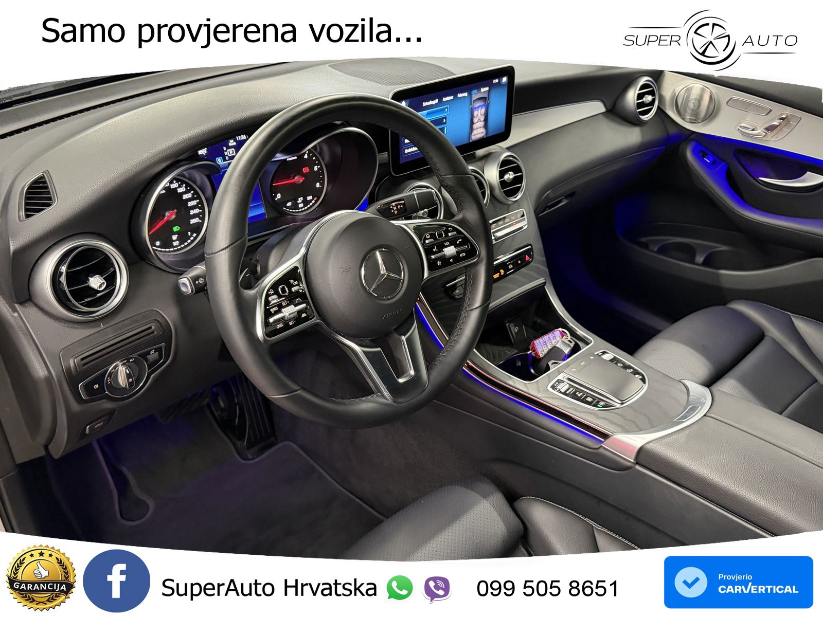 Mercedes GLC Coupe 220d (194 KS) 4MATIC G-TRONIC LED+GR SJED+ACC