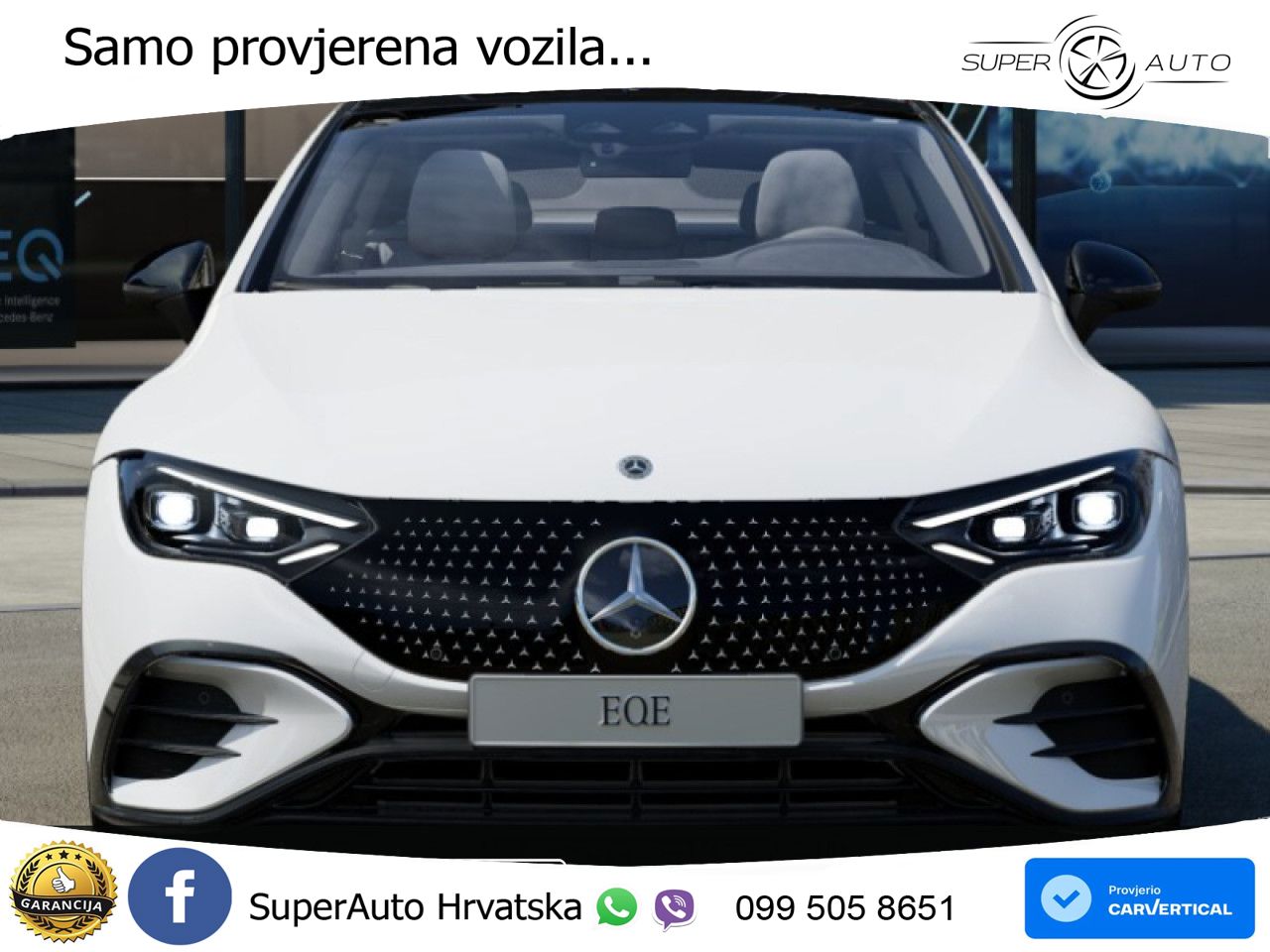 Mercedes EQE 350+ 105 kWh (320 KS) AMG ACC+GR SJED+360+PANO