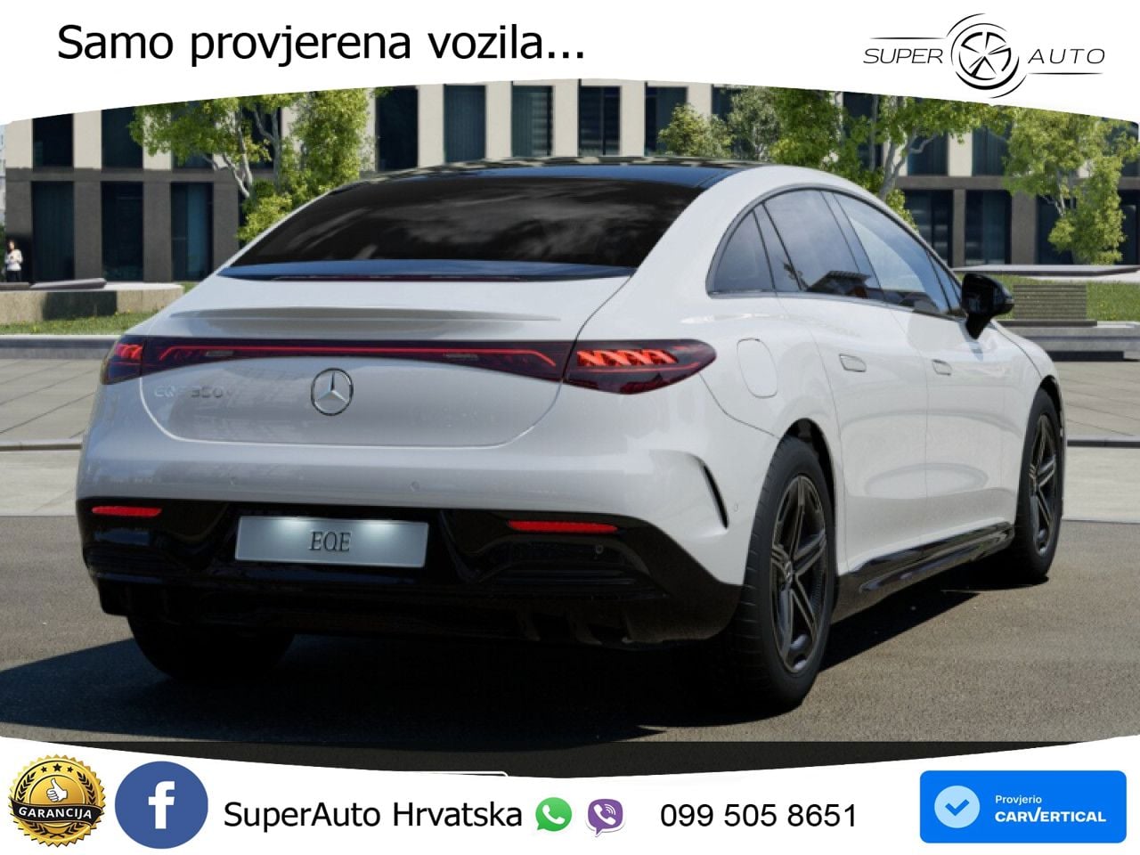 Mercedes EQE 350+ 105 kWh (320 KS) AMG ACC+GR SJED+360+PANO