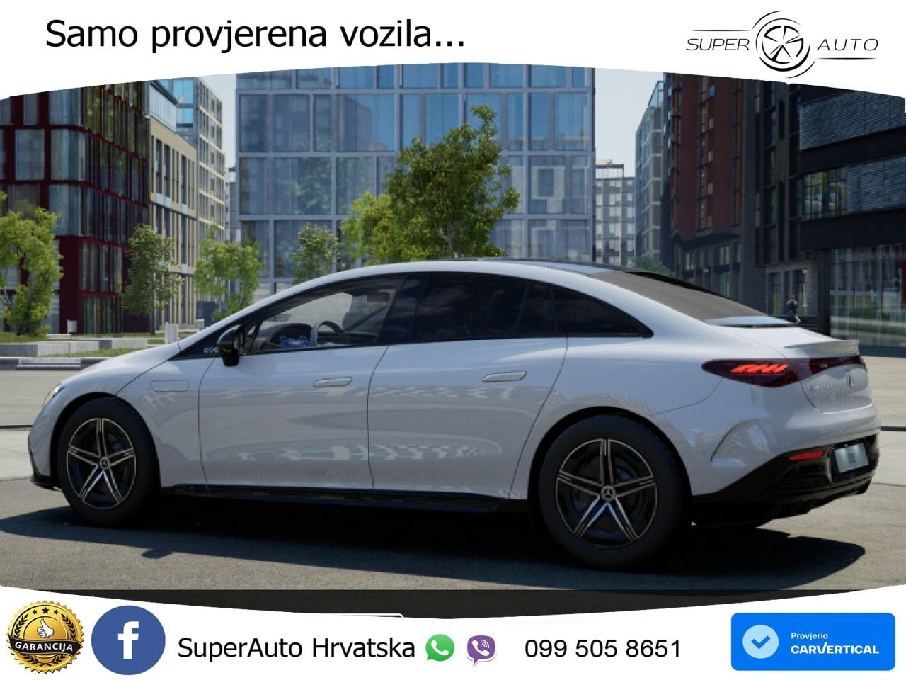 Mercedes EQE 350+ 105 kWh (320 KS) AMG ACC+GR SJED+360+PANO