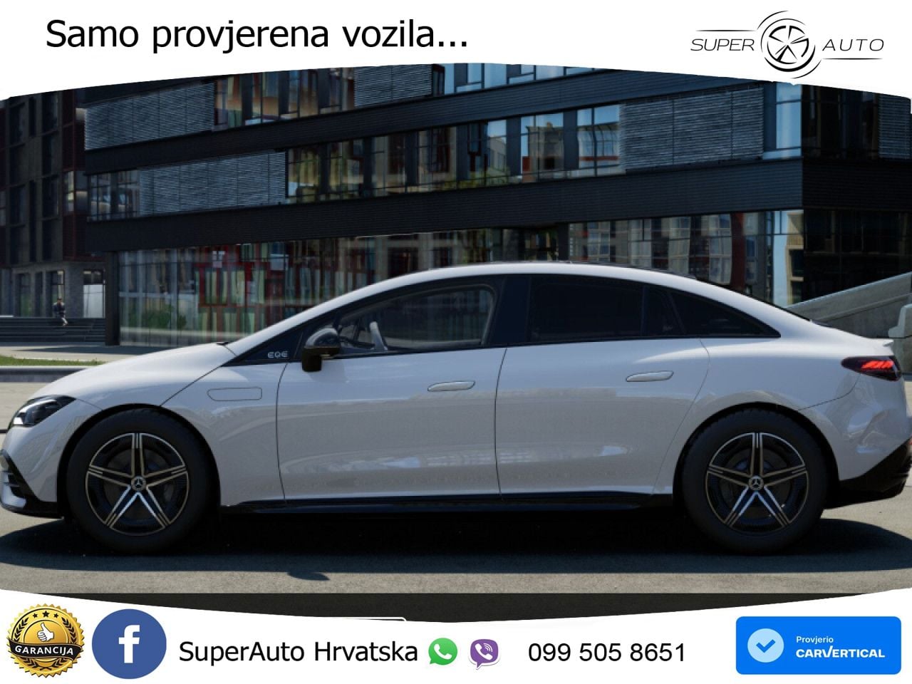 Mercedes EQE 350+ 105 kWh (320 KS) AMG ACC+GR SJED+360+PANO