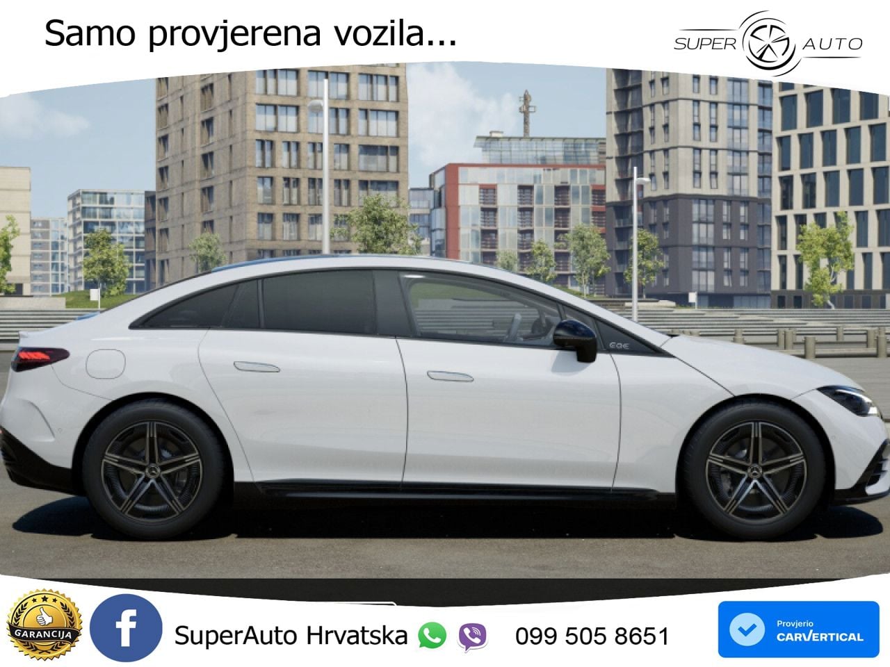 Mercedes EQE 350+ 105 kWh (320 KS) AMG ACC+GR SJED+360+PANO