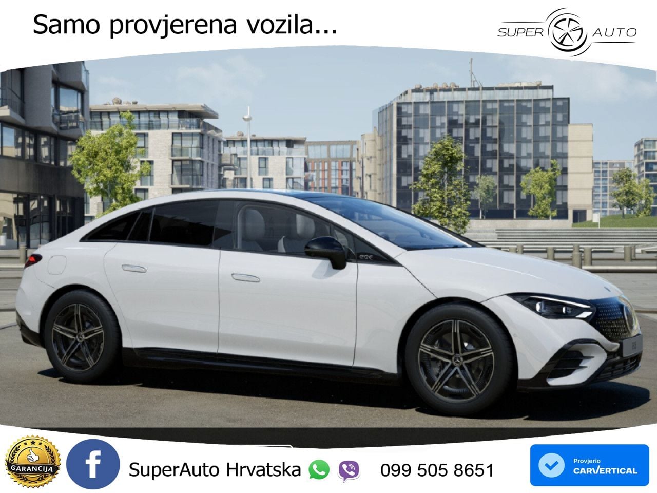 Mercedes EQE 350+ 105 kWh (320 KS) AMG ACC+GR SJED+360+PANO