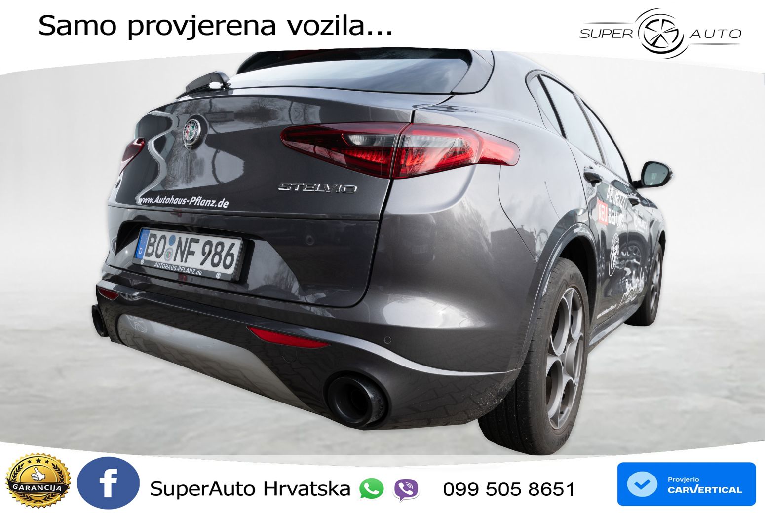 Alfa Romeo Stelvio 2.0 Turbo (280 KS) Q4 Automatic