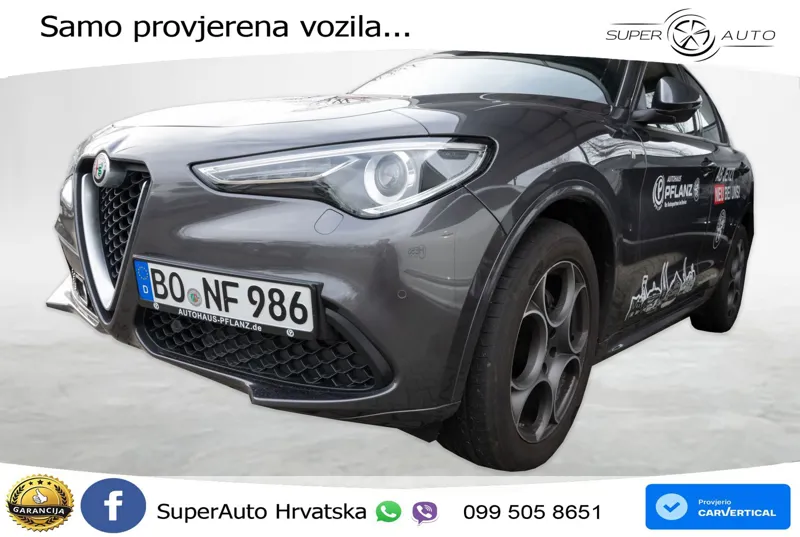 Alfa Romeo Stelvio 2.0 Turbo (280 KS) Q4 Automatic