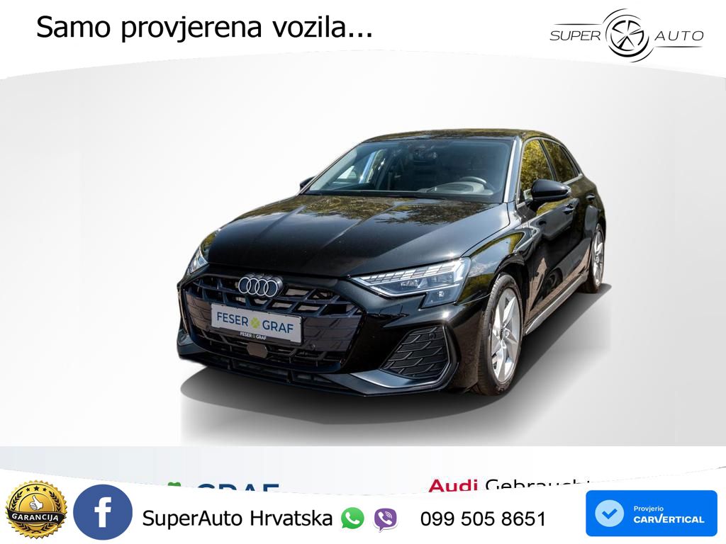 Audi A3 35 TFSI (150 KS) S tronic S line LED+GR SJED+ACC