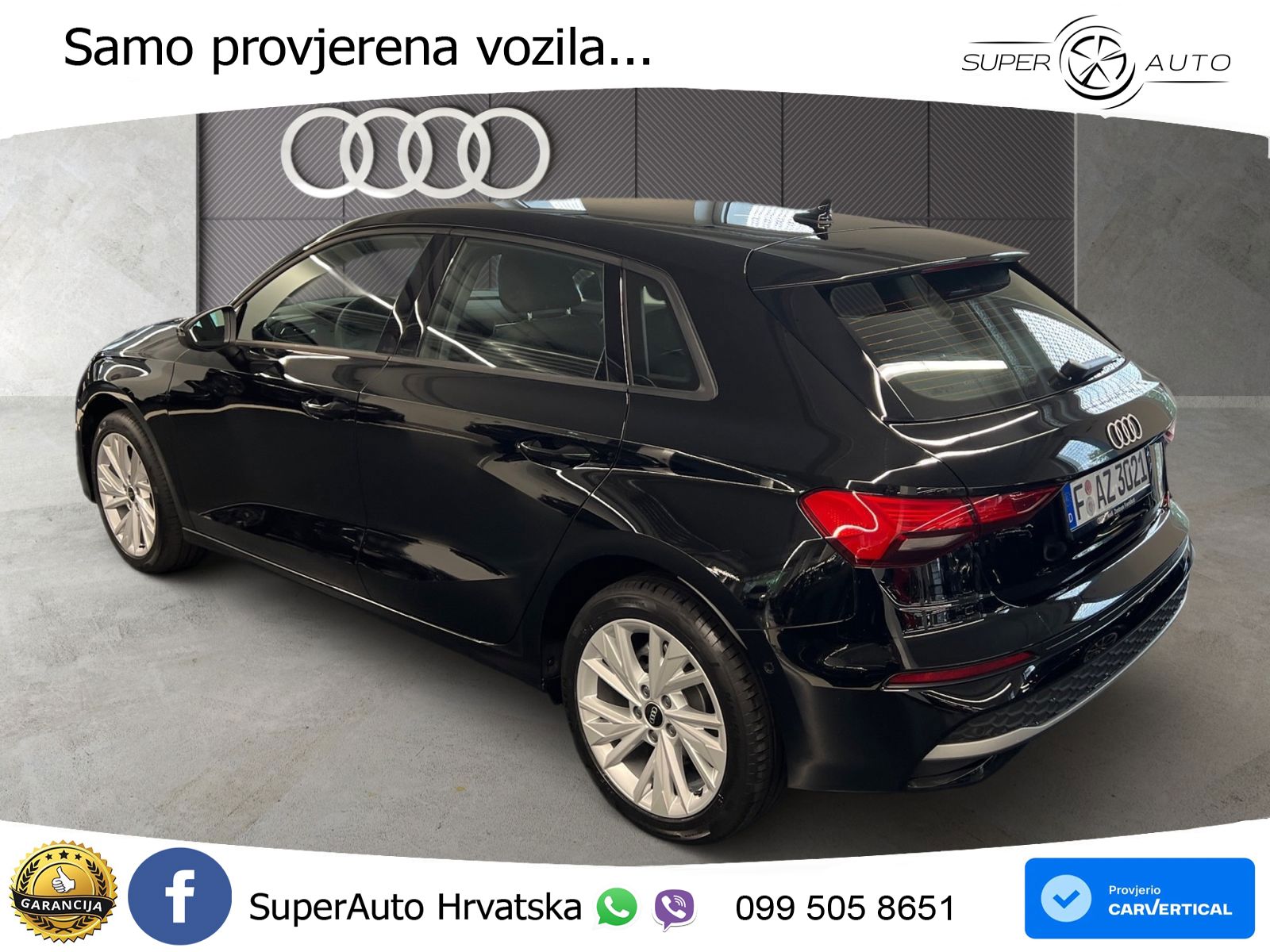 Audi A3 Sportback 30 TFSI (116 KS)