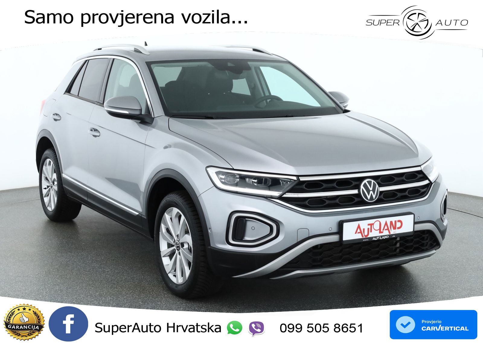 Volkswagen T-Roc 1.5 TSI (150 KS) DSG LED+GR SJED+ACC