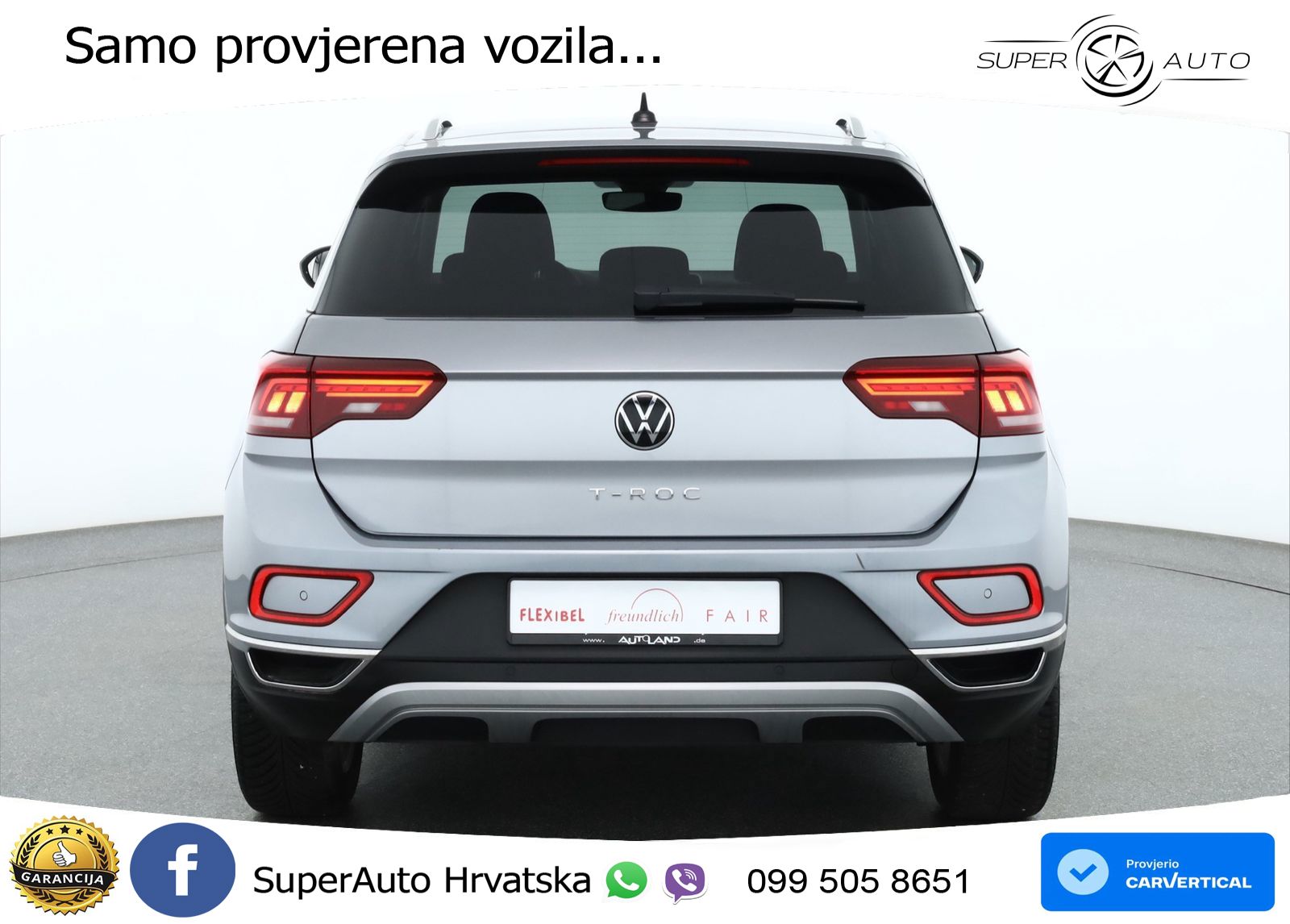 Volkswagen T-Roc 1.5 TSI (150 KS) DSG LED+GR SJED+ACC