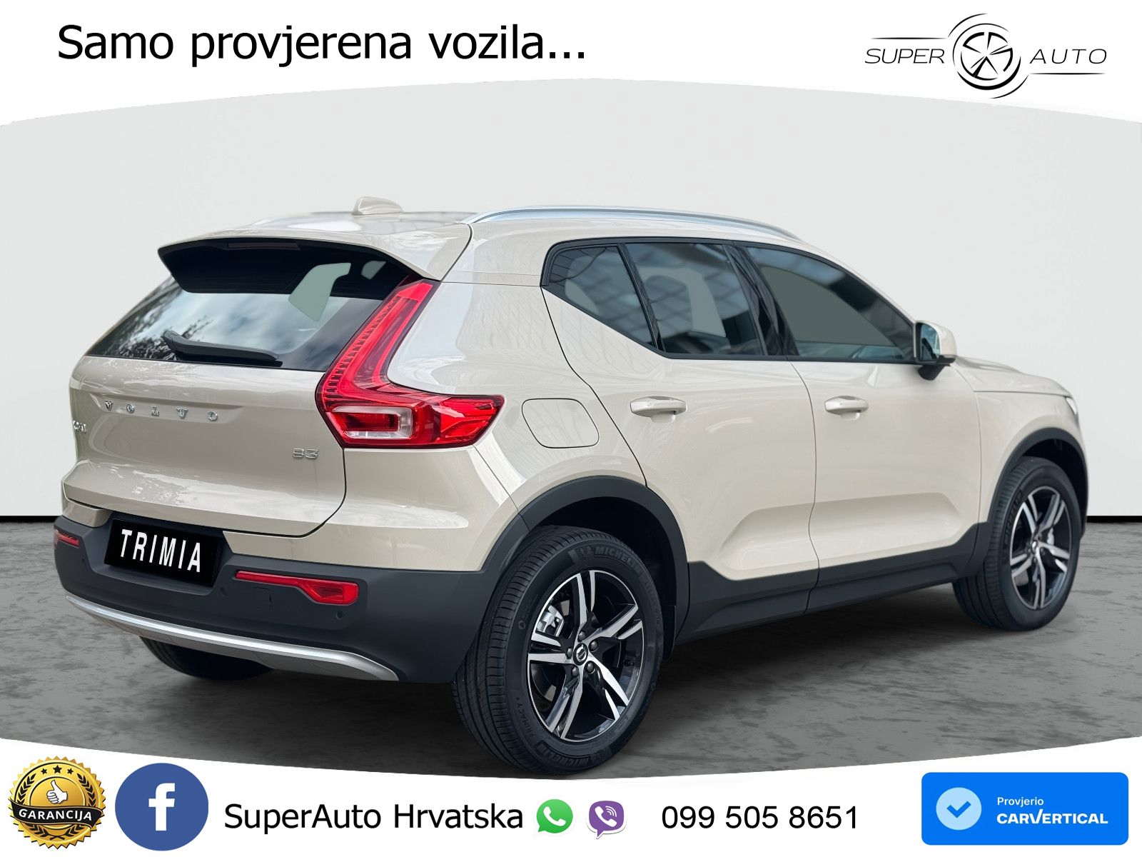 Volvo XC40 2.0 B3 163 KS Automatic LED+GR SJED+ACC