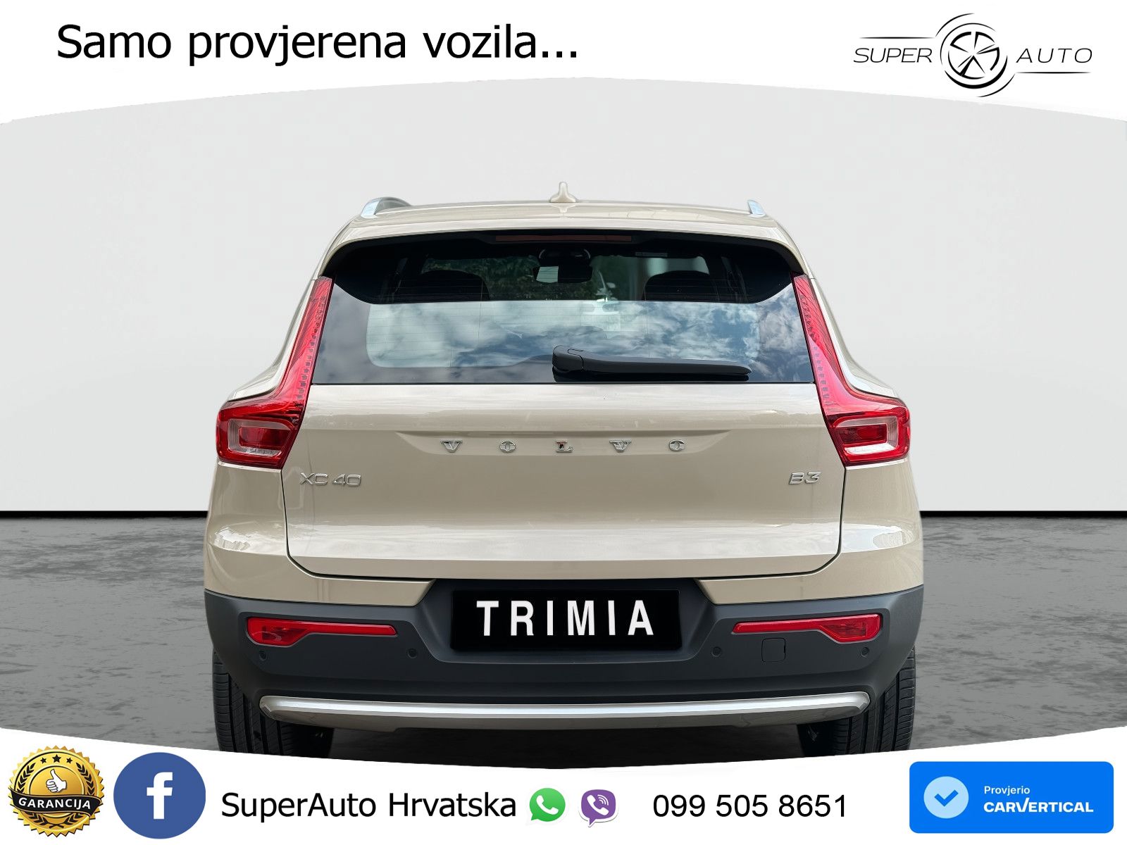 Volvo XC40 2.0 B3 163 KS Automatic LED+GR SJED+ACC