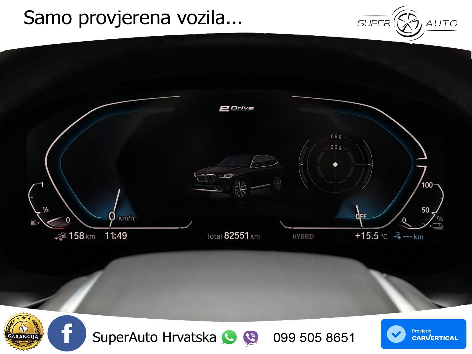 BMW X3 30e xDrive Steptronic
