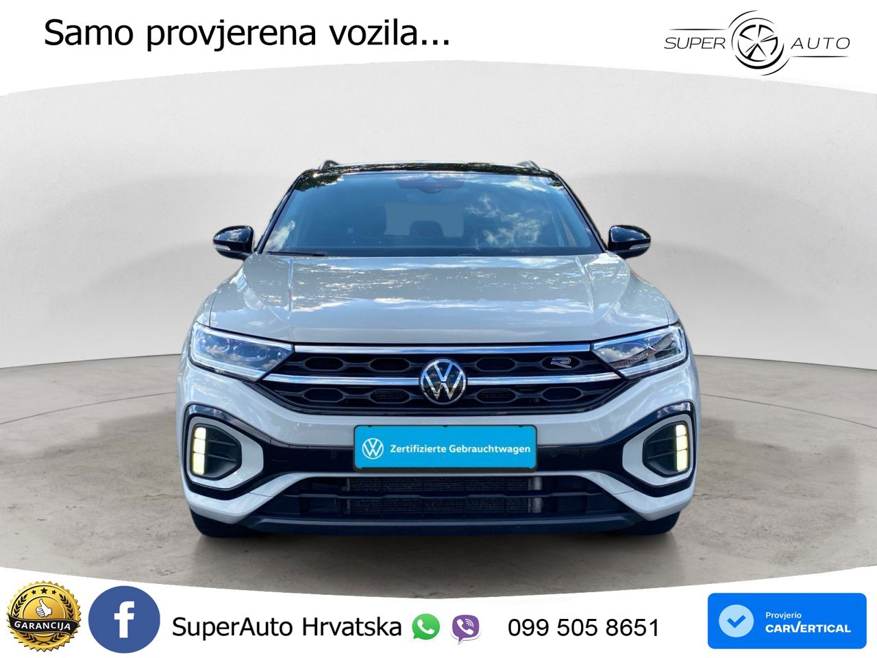 Volkswagen T-Roc 2.0 TSI (190 KS) 4M DSG R-Line LED+GR SJED+ACC