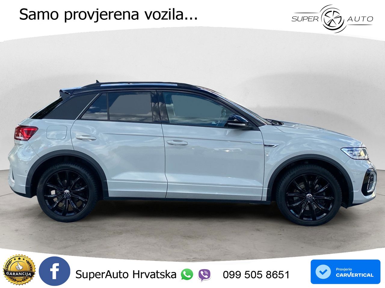 Volkswagen T-Roc 2.0 TSI (190 KS) 4M DSG R-Line LED+GR SJED+ACC