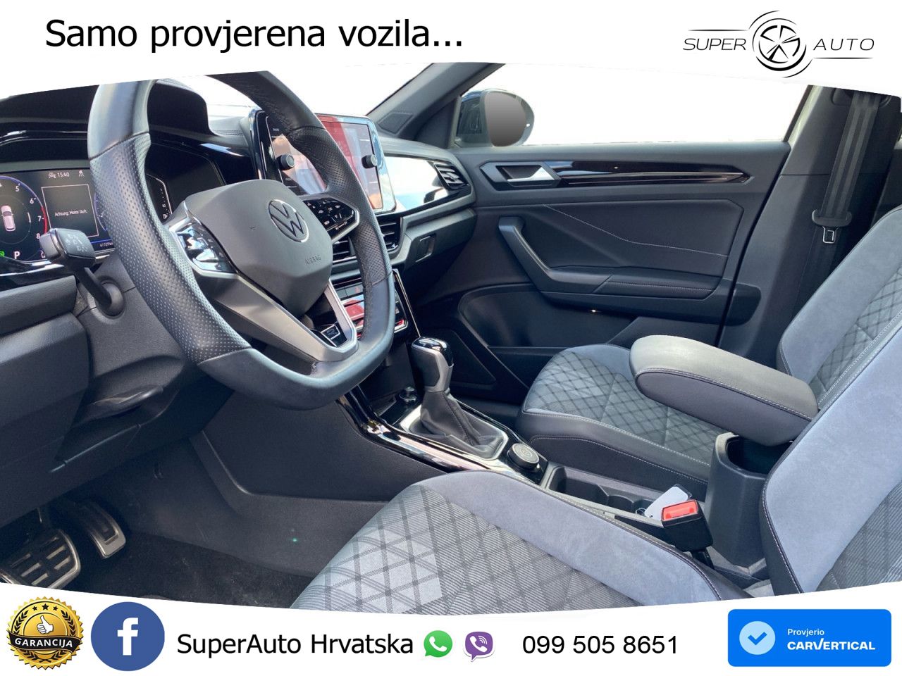 Volkswagen T-Roc 2.0 TSI (190 KS) 4M DSG R-Line LED+GR SJED+ACC