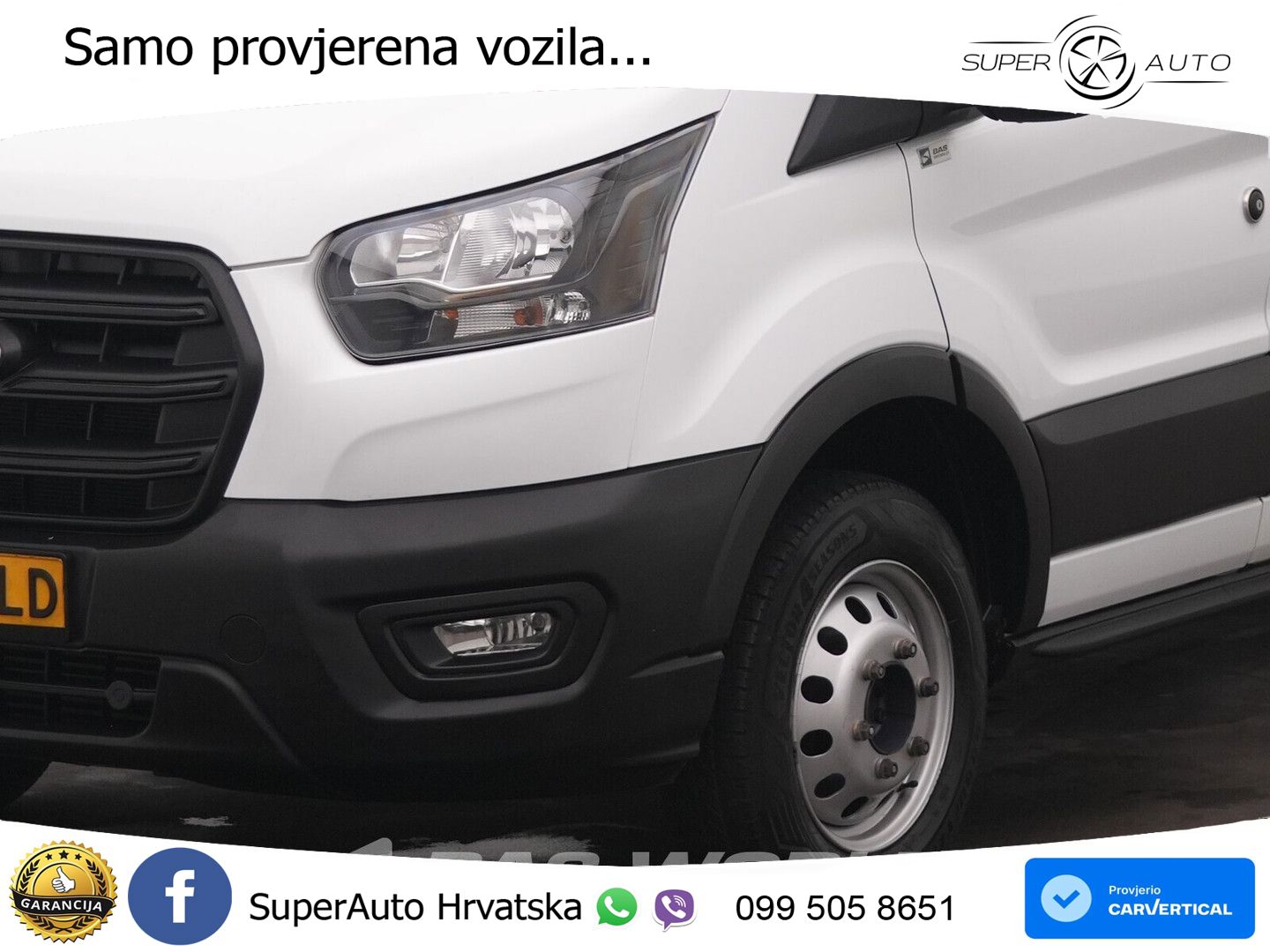Ford Transit 165pk Kipper Dubbellucht 3,5t Trekhaak A 165 KS