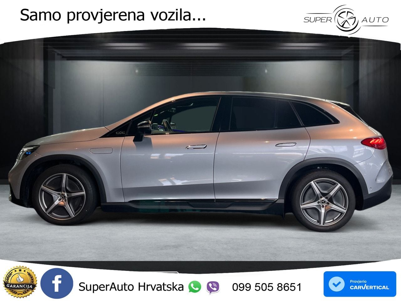 Mercedes EQE SUV 350 100 kWh (292 KS) 4MATIC AMG ZRAČNI+ACC+GR SJED+KAM+PANO