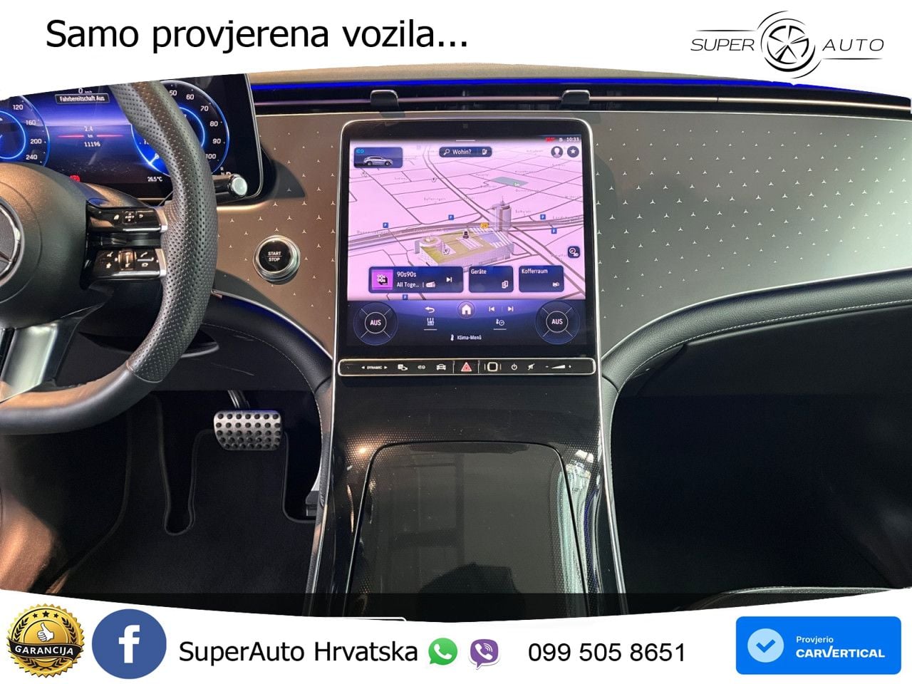 Mercedes EQE SUV 350 100 kWh (292 KS) 4MATIC AMG ZRAČNI+ACC+GR SJED+KAM+PANO