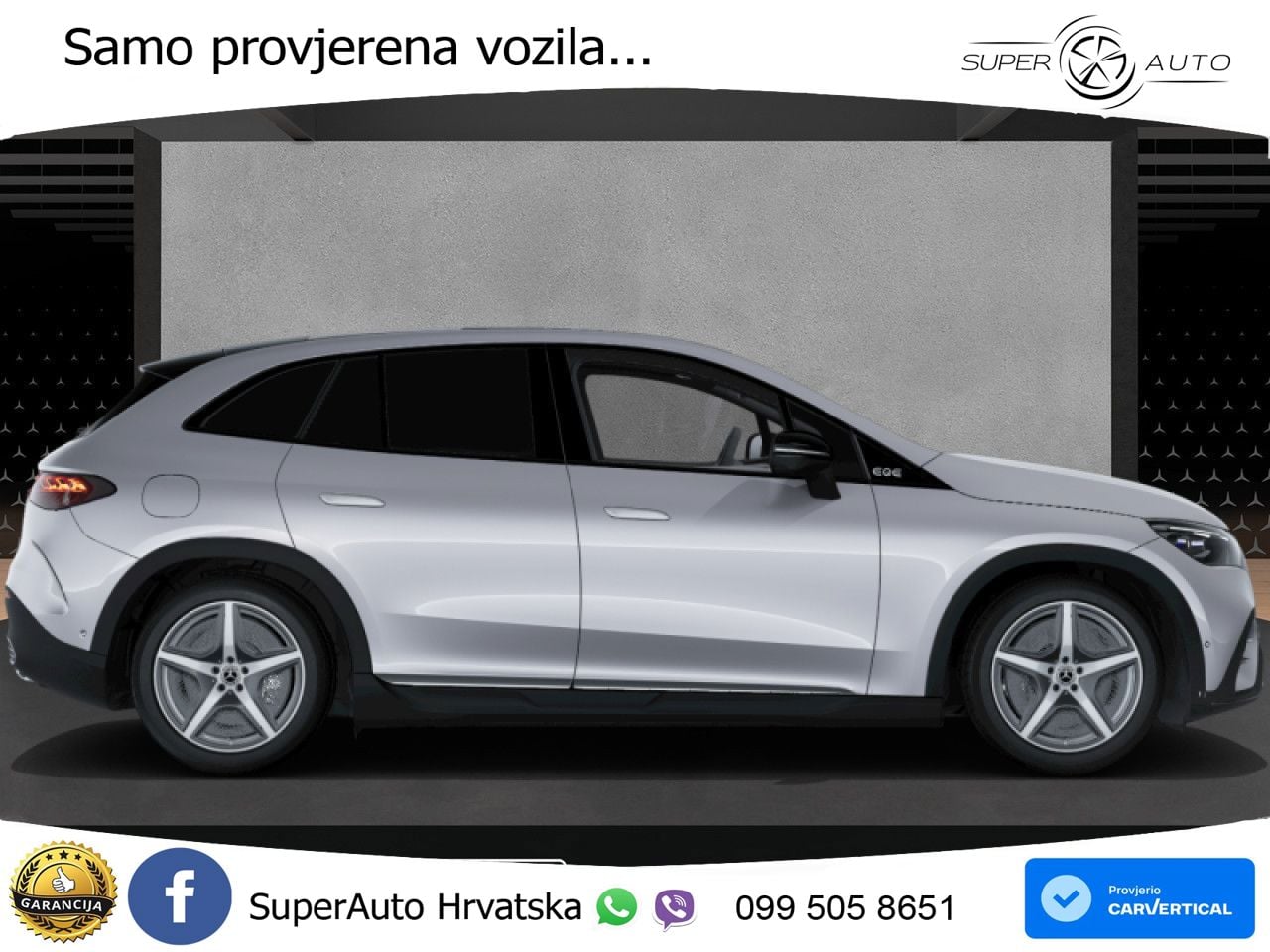 Mercedes EQE SUV 350 100 kWh (292 KS) 4MATIC AMG ZRAČNI+ACC+GR SJED+KAM+PANO