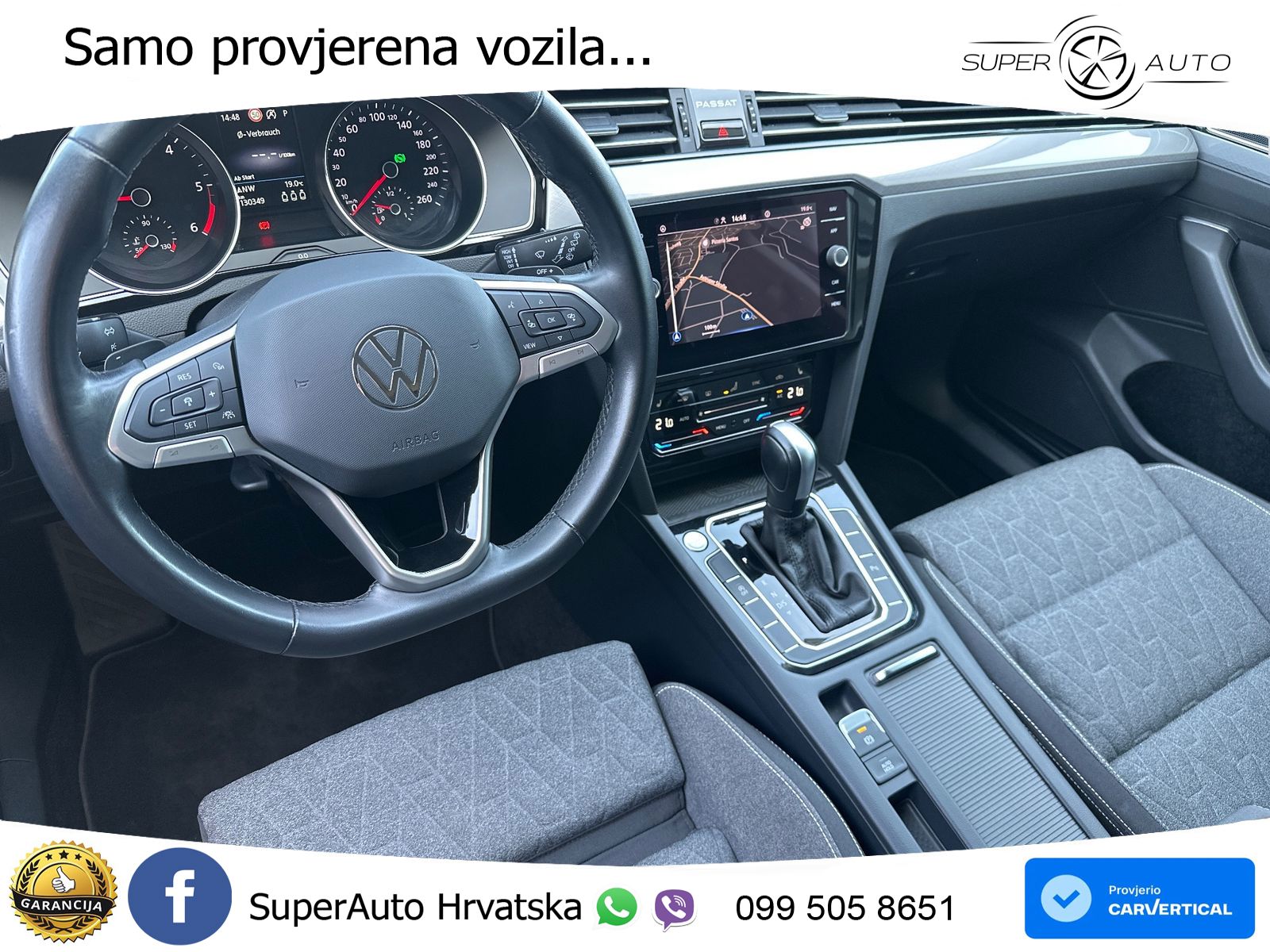 Volkswagen Passat Variant 2.0 TDI (150 KS) DSG Business LED+GR SJED+ACC