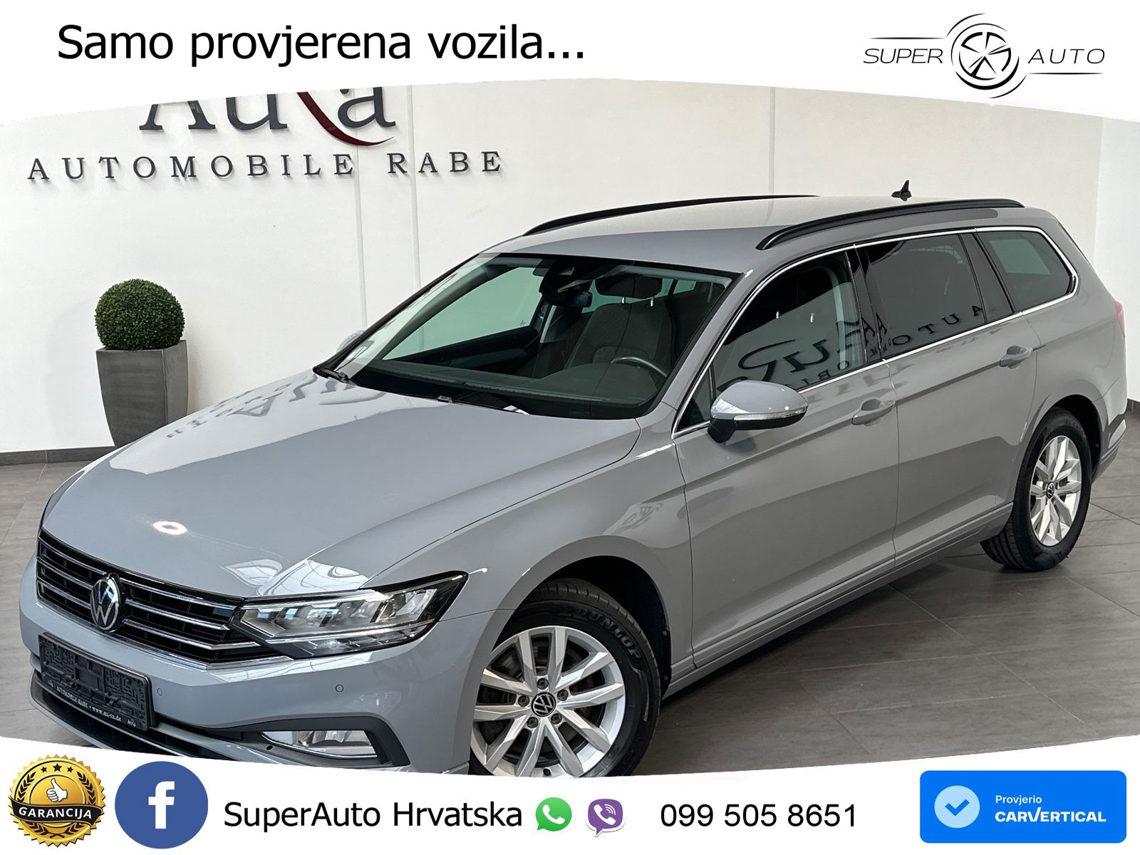 Volkswagen Passat Variant 2.0 TDI (150 KS) DSG Business LED+GR SJED+ACC