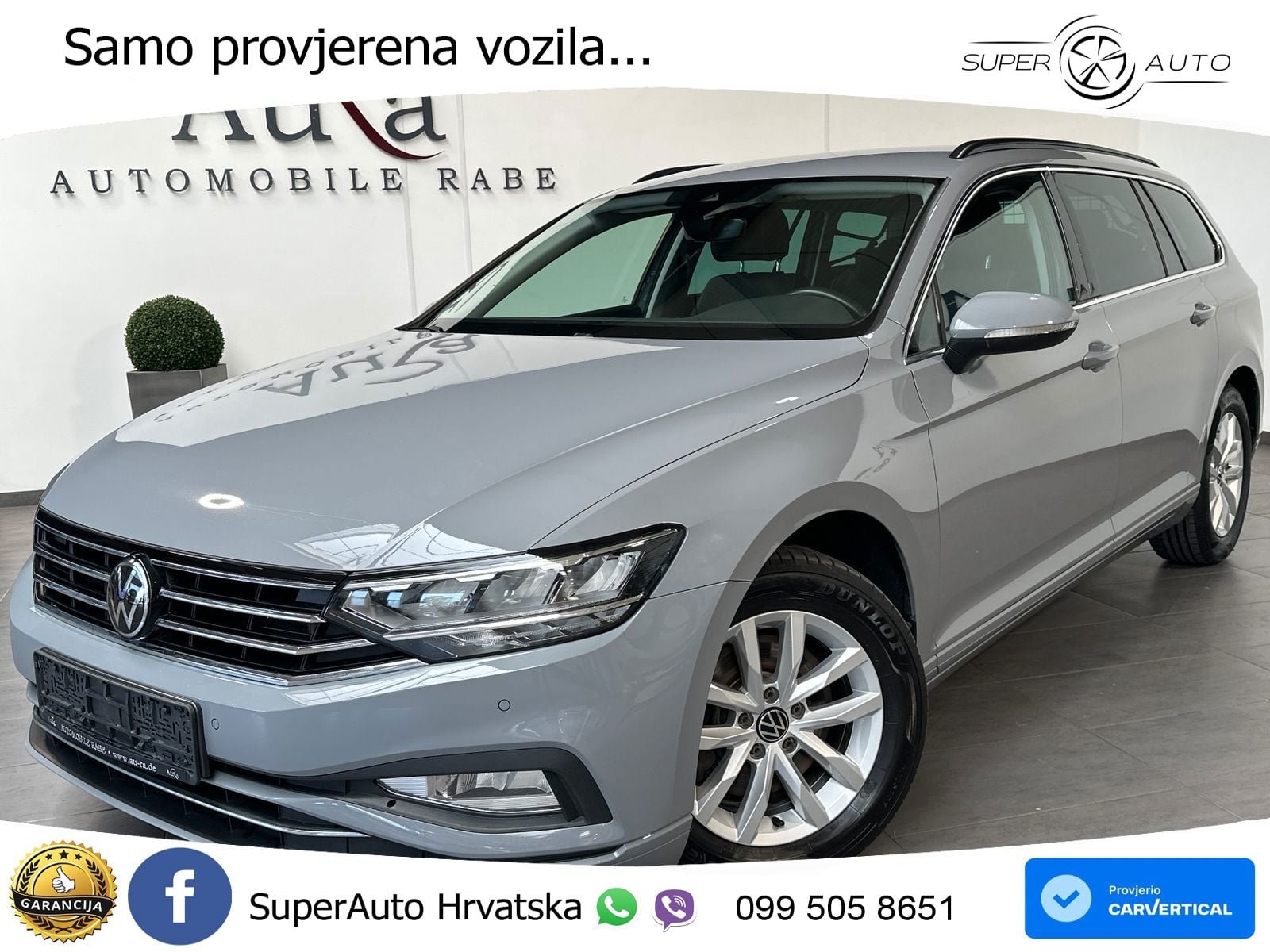Volkswagen Passat Variant 2.0 TDI (150 KS) DSG Business LED+GR SJED+ACC