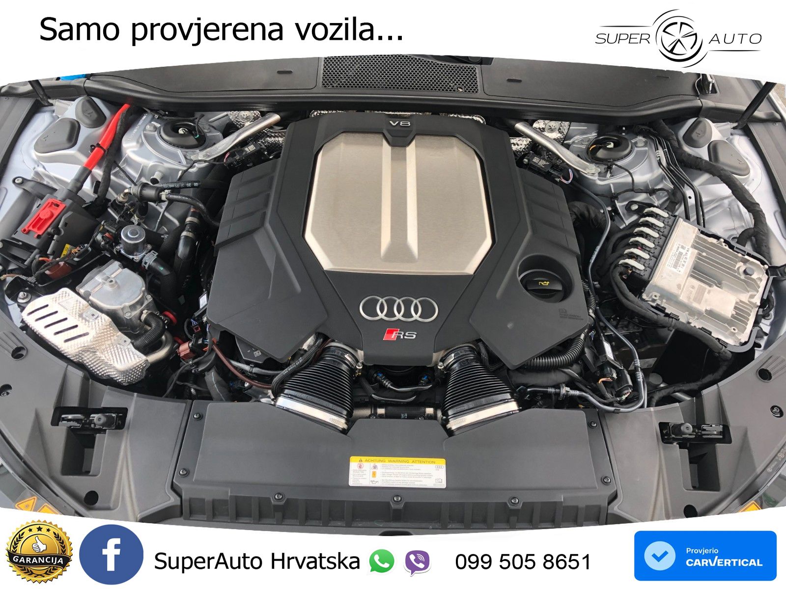 Audi RS7 4.0 TFSI V8 performance (630 KS) quattro tiptronic LED+GR SJED+ACC