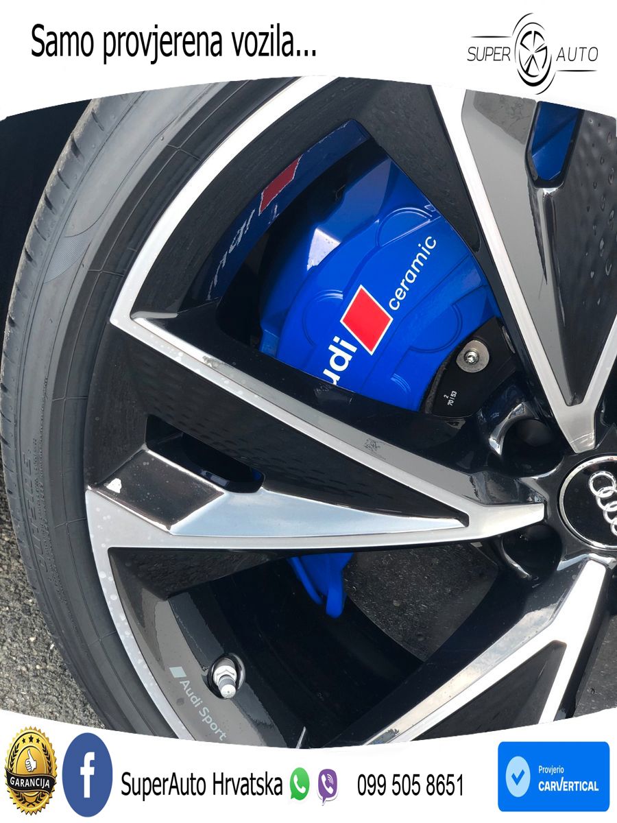 Audi RS7 4.0 TFSI V8 performance (630 KS) quattro tiptronic LED+GR SJED+ACC