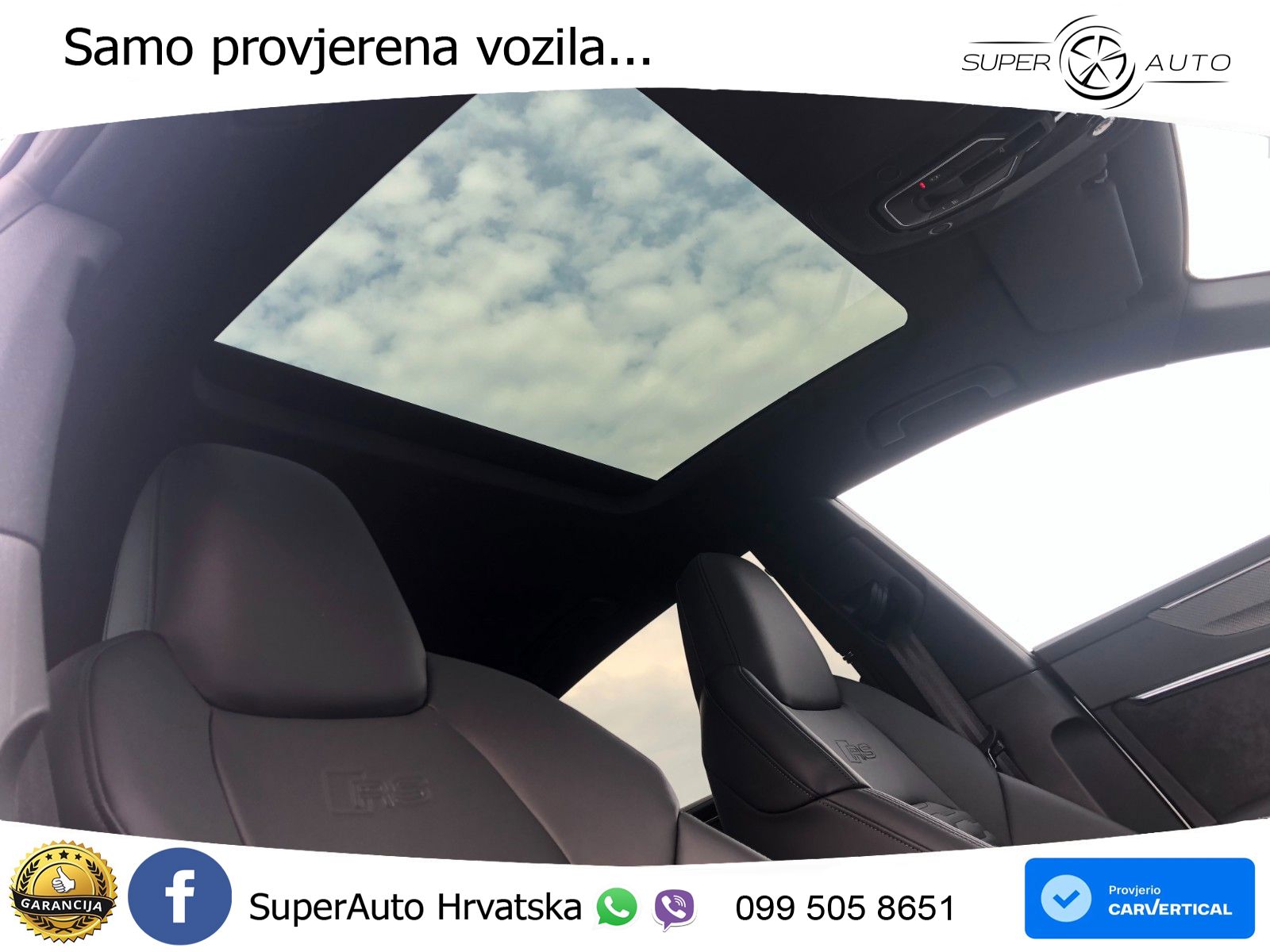 Audi RS7 4.0 TFSI V8 performance (630 KS) quattro tiptronic LED+GR SJED+ACC