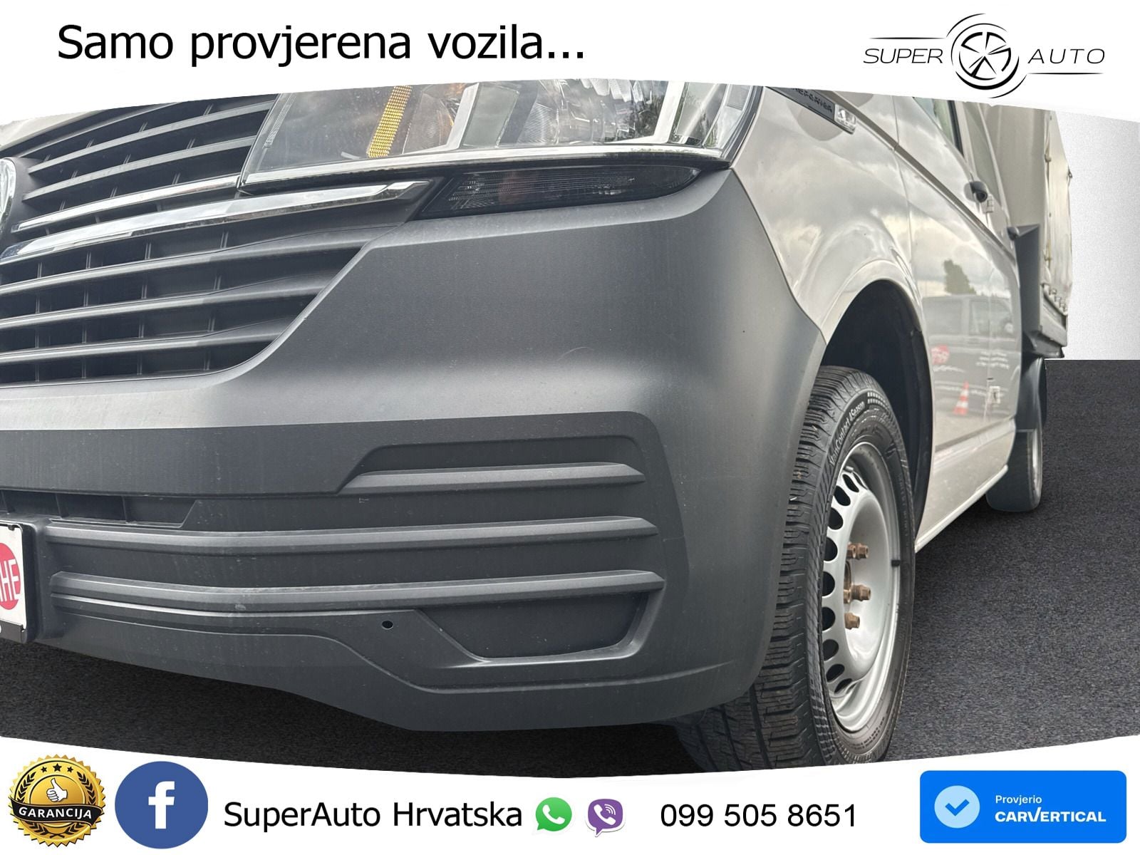 Volkswagen T6.1 Transporter 2.0TDI Pritsche DoKa Ahk 3000kg 150 KS