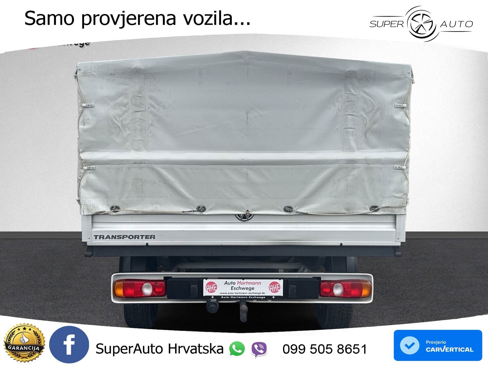 Volkswagen T6.1 Transporter 2.0TDI Pritsche DoKa Ahk 3000kg 150 KS