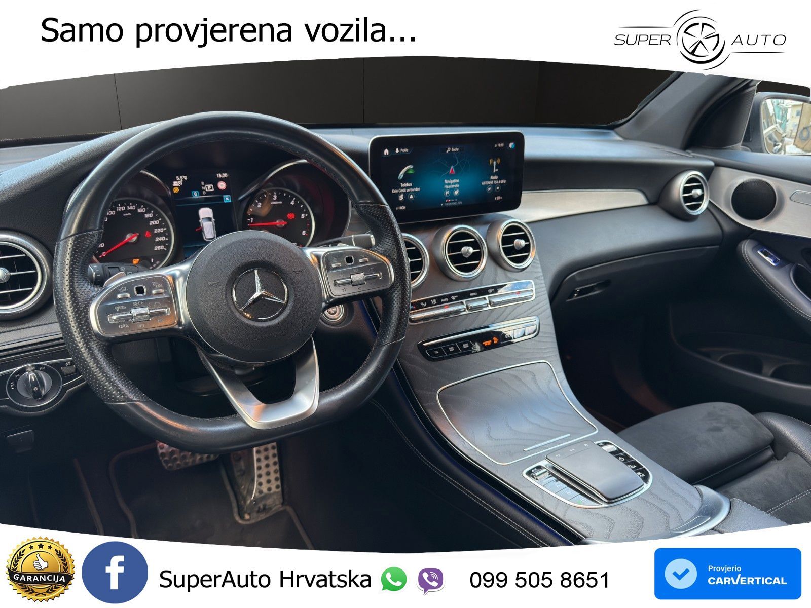 Mercedes GLC 220d (194 KS) 4MATIC G-TRONIC AMG LED+GR SJED+ACC